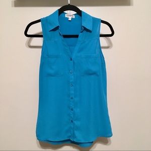 💙💧Blue Express Sleeveless Portifino Shirt XS